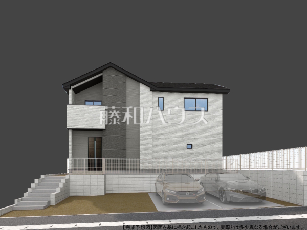 完成予想図(外観) 【八王子市北野台2丁目】 完成予想図(外観) 【八王子市北野台2丁目】