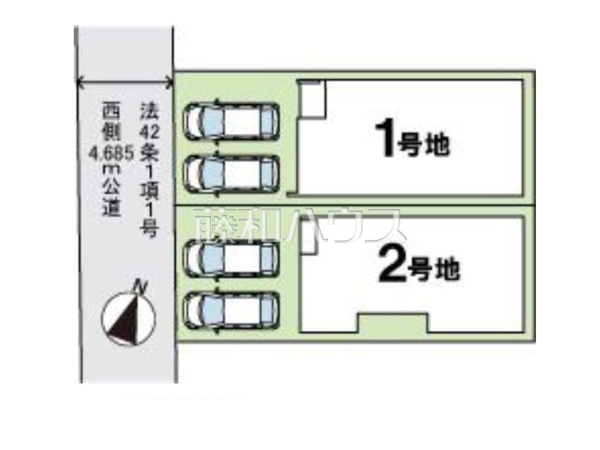 全体区画図 【福岡市早良区飯倉2丁目】 全体区画図 【福岡市早良区飯倉2丁目】