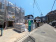 接道状況および現場風景 【福岡市早良区飯倉2丁目】 接道状況および現場風景 【福岡市早良区飯倉2丁目】