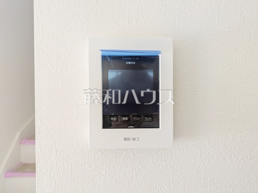 2号棟 TVモニターインターホン 【狛江市岩戸南3丁目】 日々の生活を豊かに、暮らしを心地良くする先進の設備