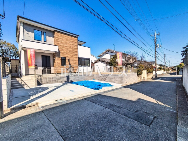 接道状況および現場風景 【八王子市めじろ台3丁目】 接道状況および現場風景 【八王子市めじろ台3丁目】