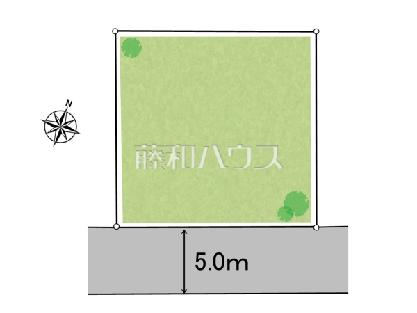 区画図 【八王子市めじろ台3丁目】 区画図 【八王子市めじろ台3丁目】