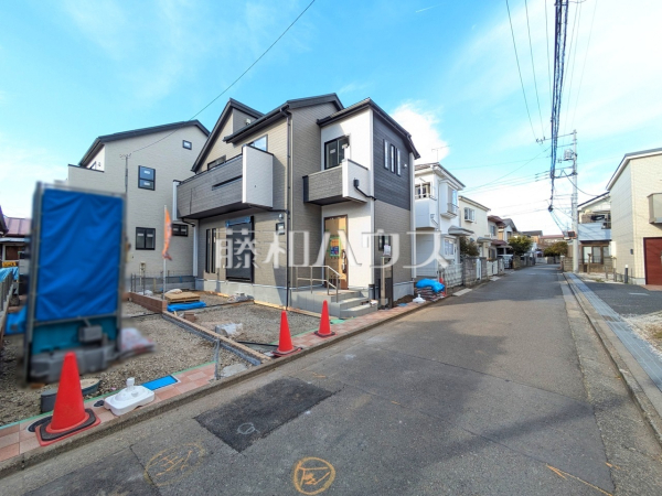 接道状況および現場風景 【昭島市緑町3丁目】 接道状況および現場風景 【昭島市緑町3丁目】