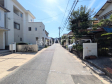 接道状況および現場風景 【名古屋市北区六が池町】 接道状況および現場風景 【名古屋市北区六が池町】