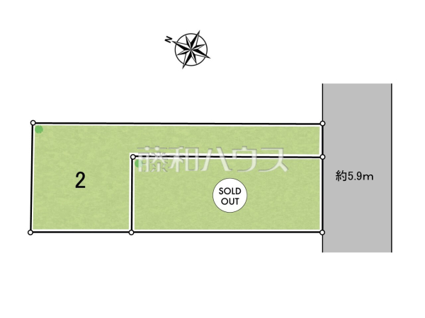 全体区画図 【名古屋市守山区茶臼前】 全体区画図 【名古屋市守山区茶臼前】