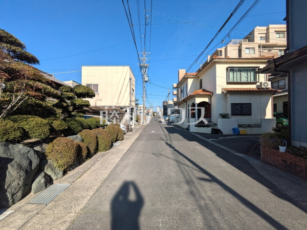 接道状況および現場風景 【名古屋市守山区茶臼前】 接道状況および現場風景 【名古屋市守山区茶臼前】