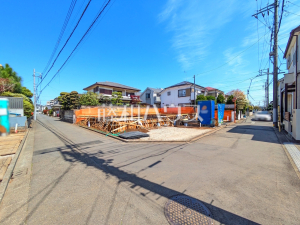 接道状況および現場風景