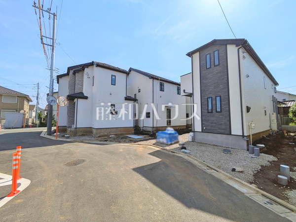 接道状況および現場風景 【三鷹市北野3丁目】 接道状況および現場風景 【三鷹市北野3丁目】