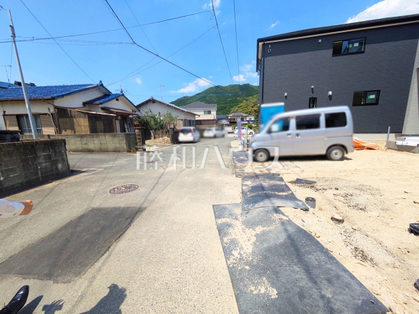 接道状況および現場風景 【福岡市早良区内野5丁目】 接道状況および現場風景 【福岡市早良区内野5丁目】