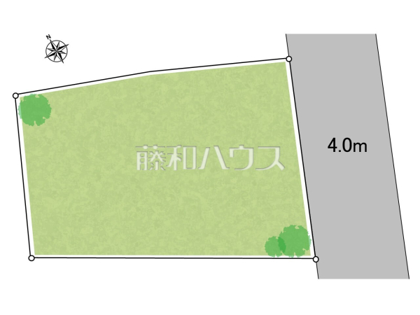 全体区画図 【調布市入間町2丁目】 全体区画図 【調布市入間町2丁目】