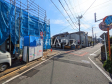 接道状況および現場風景 【東大和市南街3丁目】 接道状況および現場風景 【東大和市南街3丁目】
