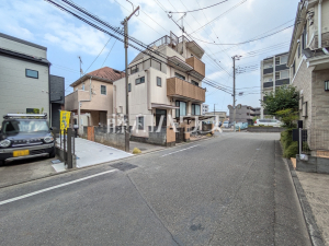 接道状況および現場風景