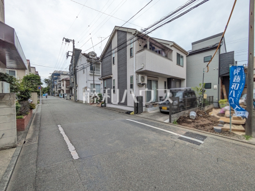 接道状況および現場風景 【小平市小川東町5丁目】