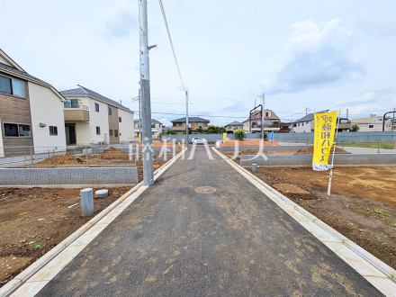 接道状況および現場風景 【調布市下石原2丁目】/撮影日2026/06/14