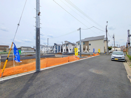 接道状況および現場風景 【調布市下石原2丁目】/撮影日2026/06/14