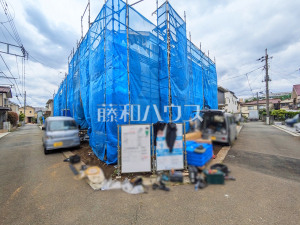 接道状況および現場風景