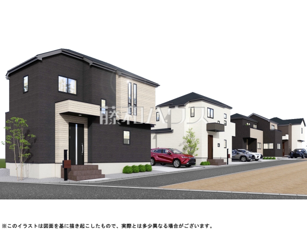 完成予想図(外観) 【清瀬市下宿2丁目】 完成予想図(外観) 【清瀬市下宿2丁目】