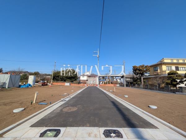 接道状況および現場風景 【清瀬市下宿2丁目】 接道状況および現場風景 【清瀬市下宿2丁目】