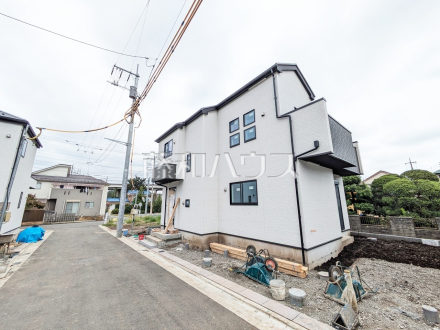 2号棟 接道状況および現場風景 【清瀬市下宿2丁目】/撮影日2026/09/13