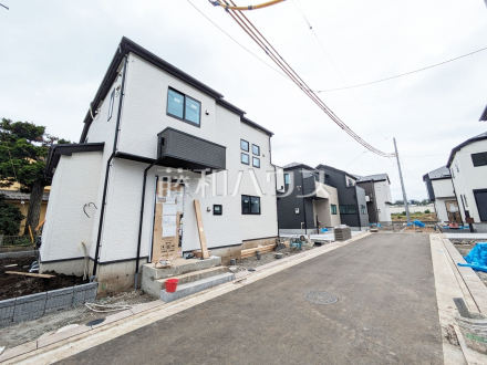 2号棟 接道状況および現場風景 【清瀬市下宿2丁目】/撮影日2026/09/13