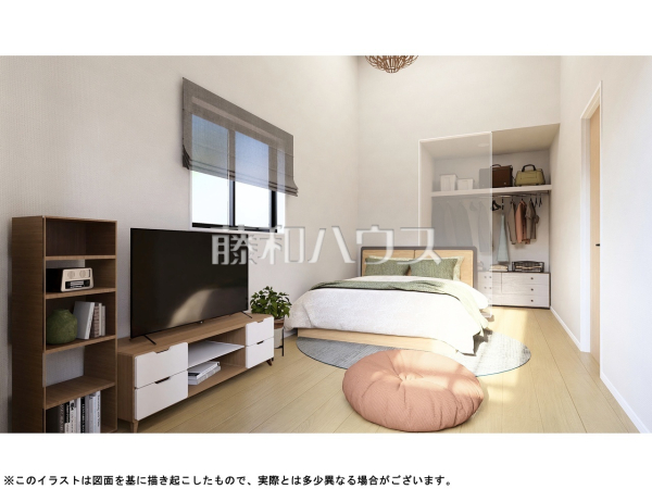 8号棟 完成予想図(内観) 【清瀬市下宿2丁目】 8号棟 完成予想図(内観) 【清瀬市下宿2丁目】