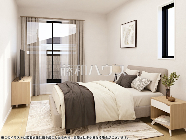 10号棟 完成予想図(内観) 【清瀬市下宿2丁目】 10号棟 完成予想図(内観) 【清瀬市下宿2丁目】