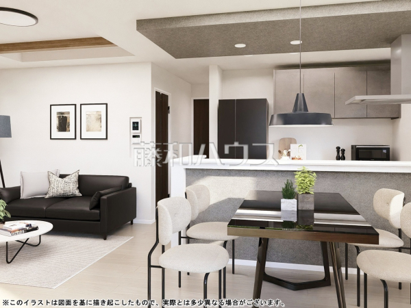 11号棟 完成予想図(内観) 【清瀬市下宿2丁目】 11号棟 完成予想図(内観) 【清瀬市下宿2丁目】