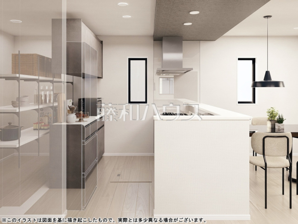 11号棟 完成予想図(内観) 【清瀬市下宿2丁目】 11号棟 完成予想図(内観) 【清瀬市下宿2丁目】
