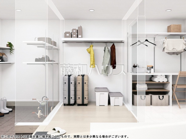 13号棟 完成予想図(内観) 【清瀬市下宿2丁目】 13号棟 完成予想図(内観) 【清瀬市下宿2丁目】