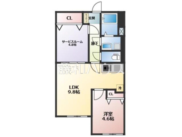 間取図 【狛江コーポラス】 間取図 【狛江コーポラス】