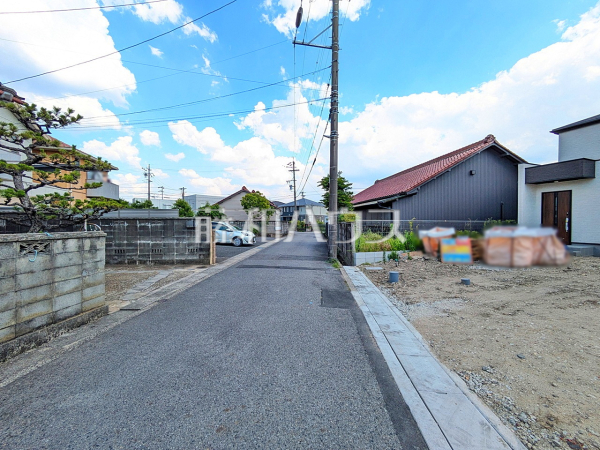 接道状況および現場風景 【名古屋市守山区川村町】 接道状況および現場風景 【名古屋市守山区川村町】