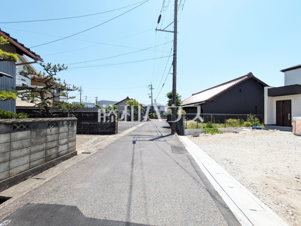 接道状況および現場風景 【名古屋市守山区川村町】 接道状況および現場風景 【名古屋市守山区川村町】