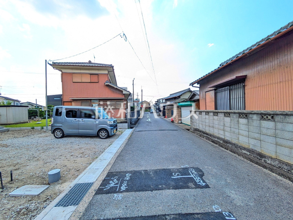 接道状況および現場風景 【名古屋市守山区川村町】 接道状況および現場風景 【名古屋市守山区川村町】