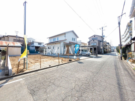 接道状況および現場風景 【八王子市元横山町3丁目】/撮影日2026/03/22