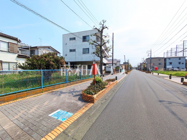 接道状況および現場風景 【志木市上宗岡4丁目】 接道状況および現場風景 【志木市上宗岡4丁目】