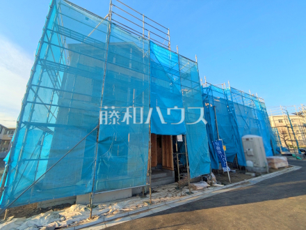 ≪現地外観≫ここに住む方を想像して、着々と建築しております! 【府中市南町6丁目】/撮影日2026/03/14