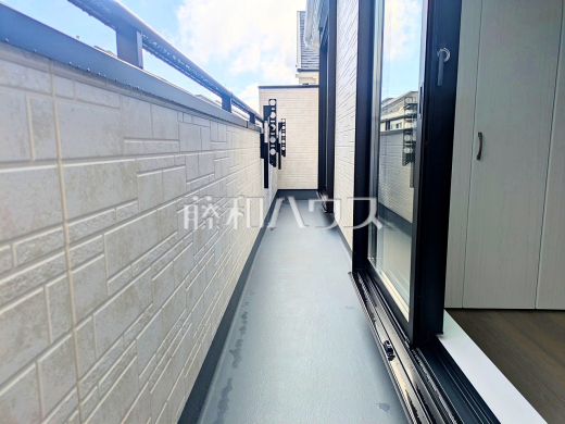 F号棟 バルコニー 【府中市南町6丁目】