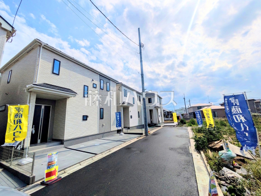G号棟 接道状況および現場風景 【府中市南町6丁目】