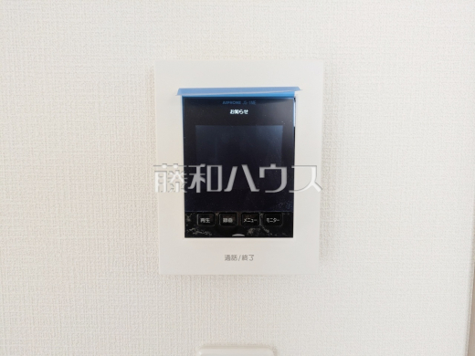 G号棟 TVモニターインターホン 【府中市南町6丁目】 日々の生活を豊かに、暮らしを心地良くする先進の設備