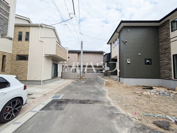 接道状況および現場風景 【福岡市南区花畑2丁目】 接道状況および現場風景 【福岡市南区花畑2丁目】