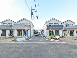 接道状況および現場風景