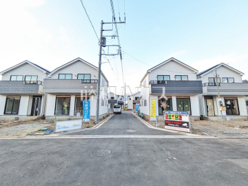 接道状況および現場風景