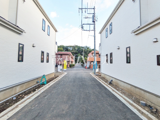 E号棟 現場風景 【八王子市弐分方町】