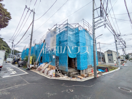 接道状況および現場風景 【調布市佐須町5丁目】/撮影日2026/09/17