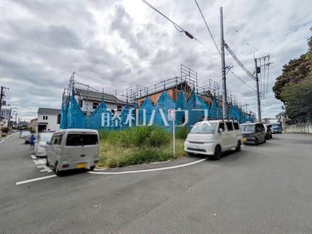 接道状況および現場風景 【調布市佐須町5丁目】/撮影日2026/09/18