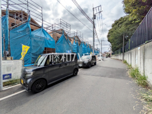 接道状況および現場風景