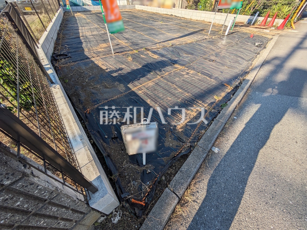 A区画 現地写真 【所沢市大字北秋津】 A区画 現地写真 【所沢市大字北秋津】
