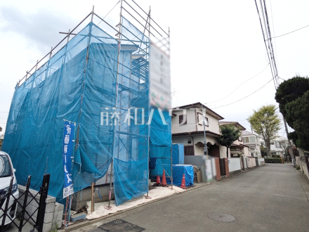 接道状況および現場風景 【武蔵野市関前2丁目】/撮影日2026/04/06