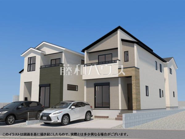 完成予想図(外観) 【福岡市城南区田島3丁目】 完成予想図(外観) 【福岡市城南区田島3丁目】