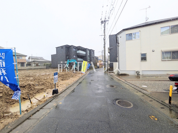 接道状況および現場風景 【福岡市城南区田島3丁目】 接道状況および現場風景 【福岡市城南区田島3丁目】